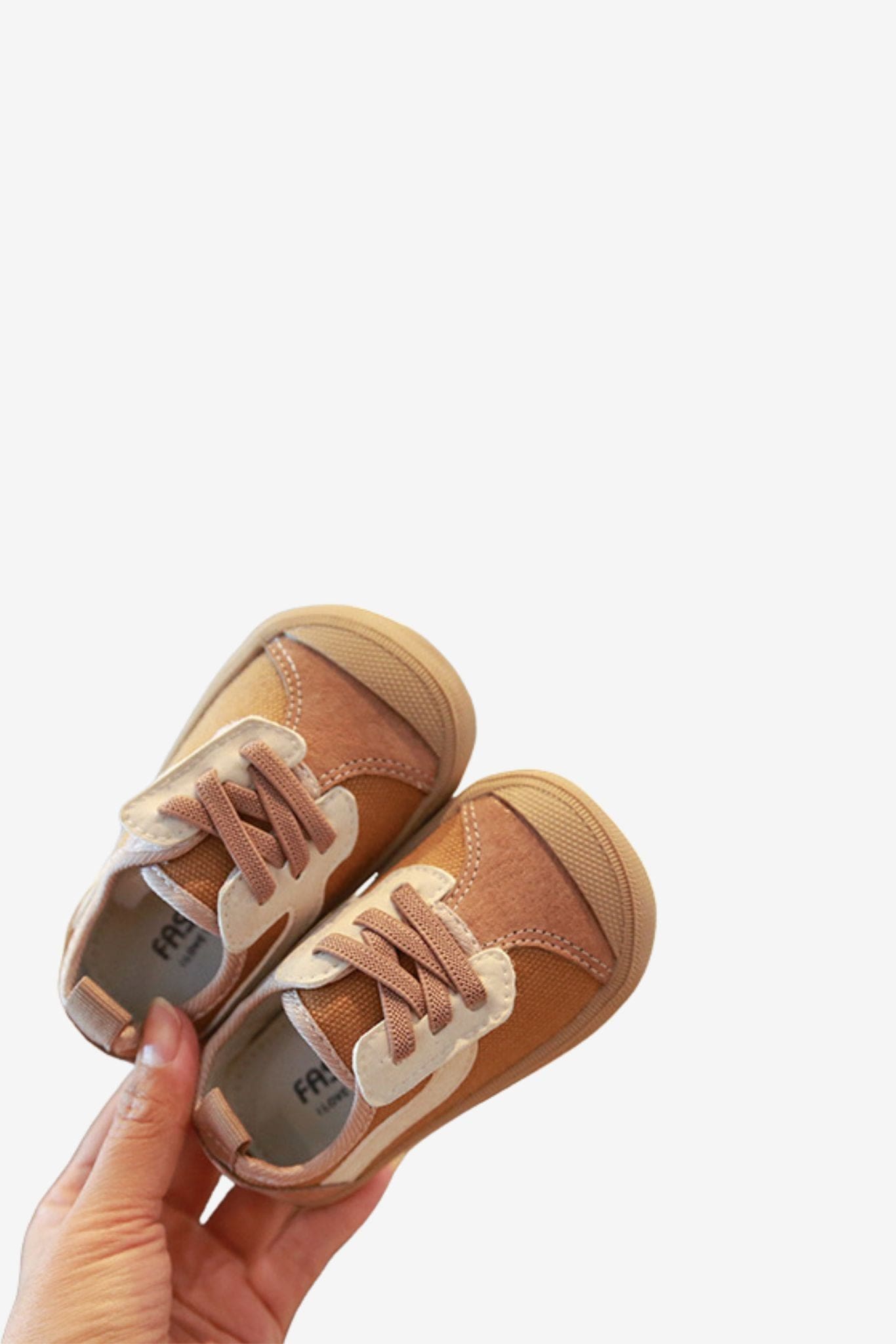 Toddler Canvas Walking Shoes – Breathable Non-Slip Sneakers