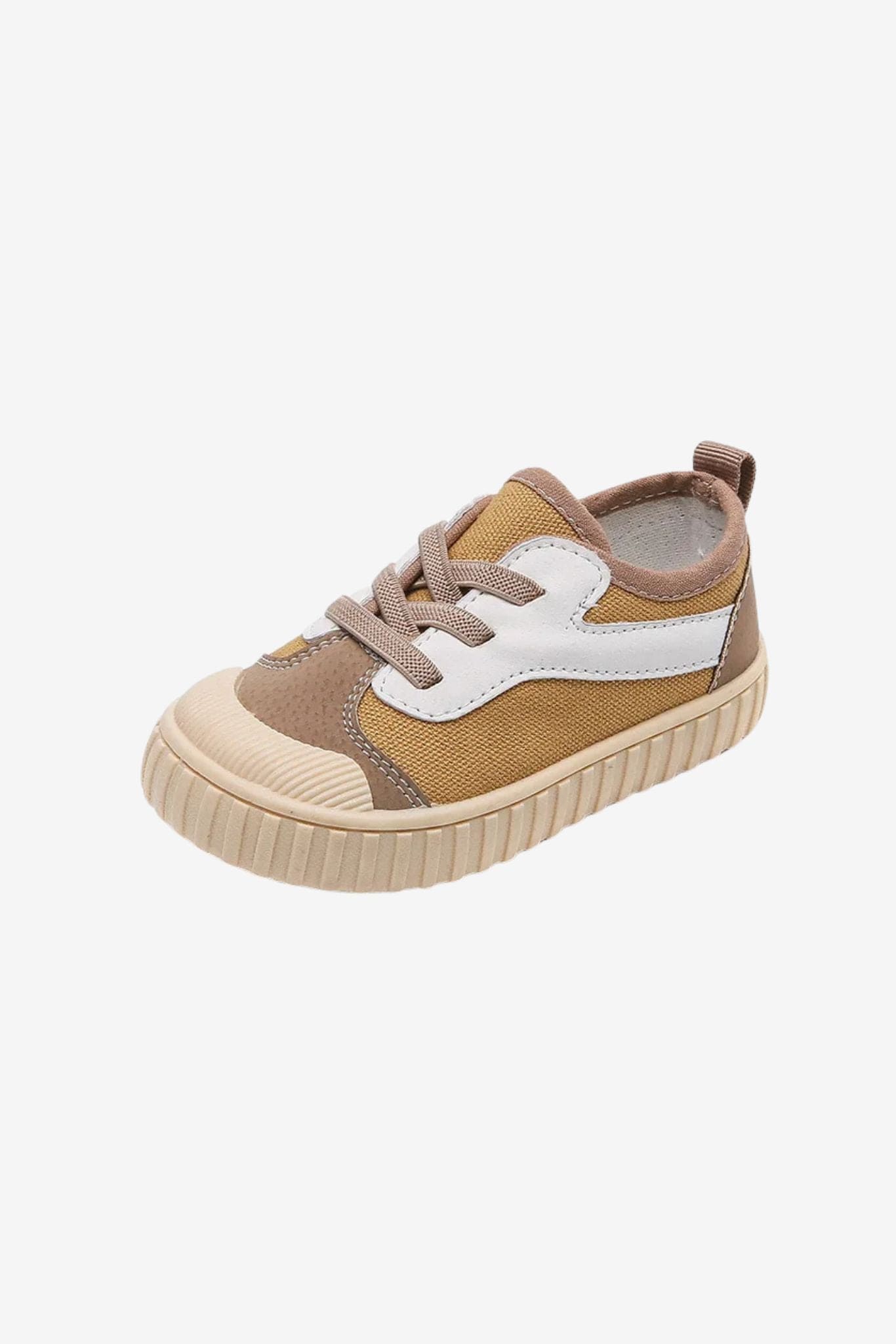 Baby Canvas Walking Shoes – Non-Slip Flexible Sneakers