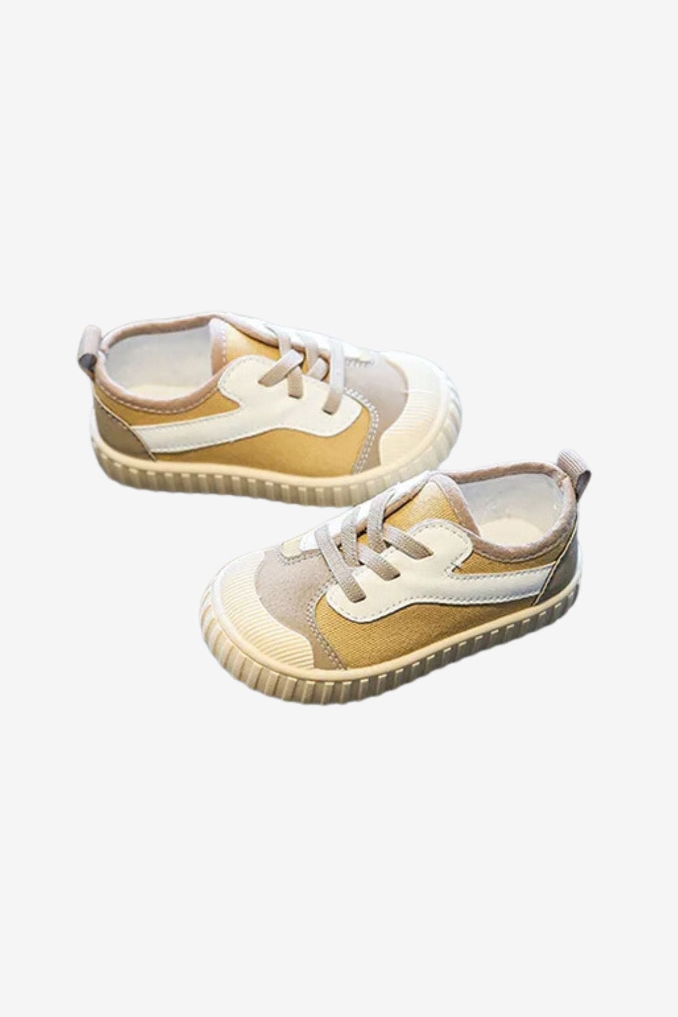 Baby Canvas Walking Shoes – Non-Slip Flexible Sneakers