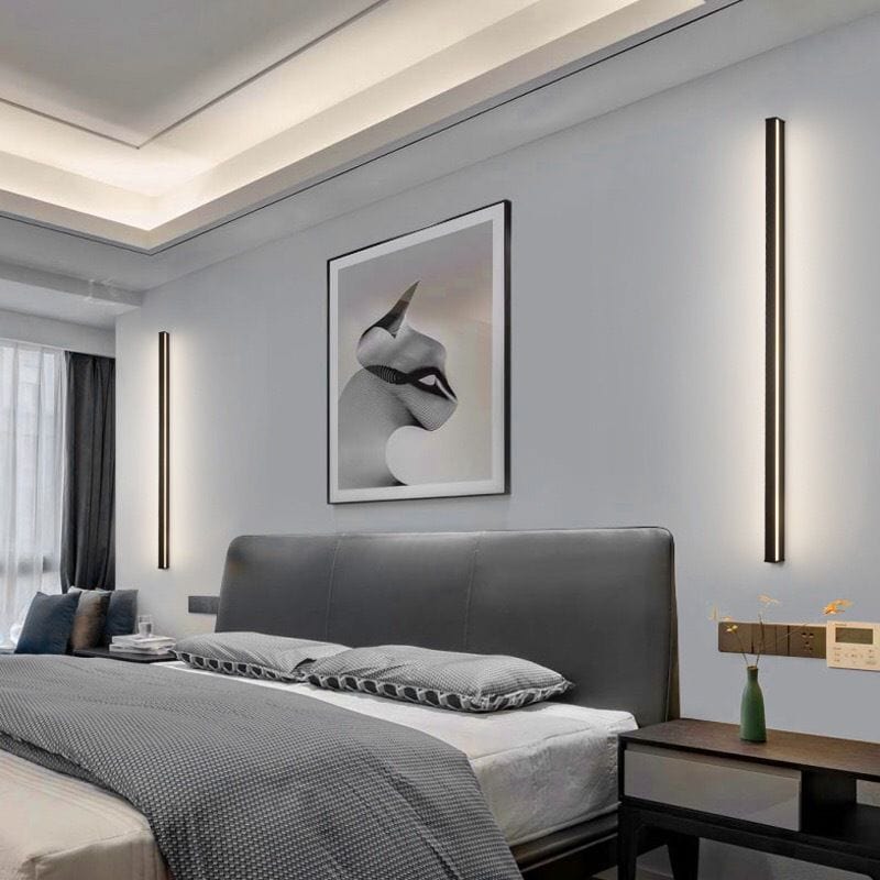 Sleek Minimalist LED Linear Wall Light