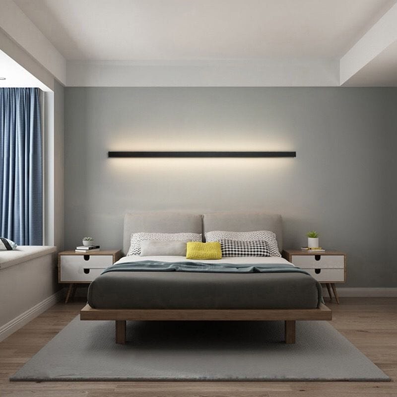 Sleek Minimalist LED Linear Wall Light