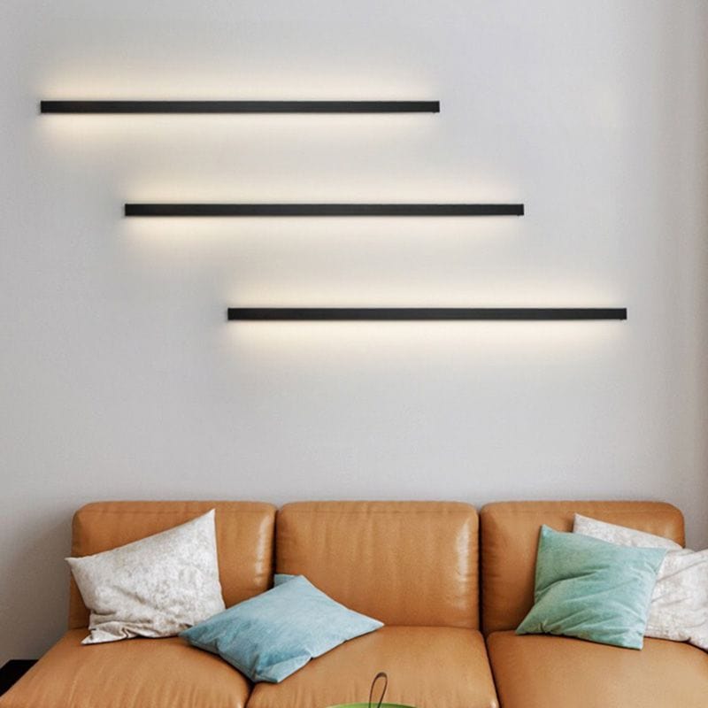 Sleek Minimalist LED Linear Wall Light