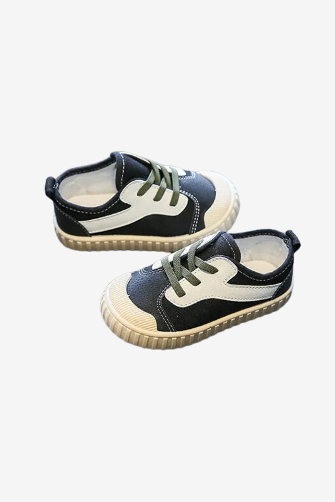 Baby Canvas Walking Shoes – Non-Slip Flexible Sneakers