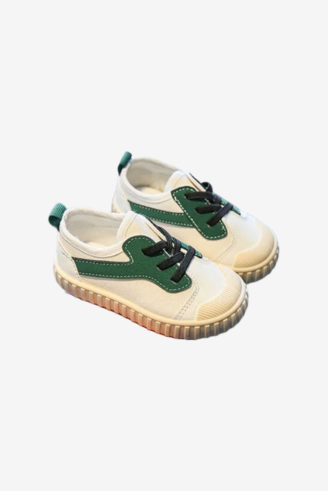 Baby Canvas Walking Shoes – Non-Slip Flexible Sneakers