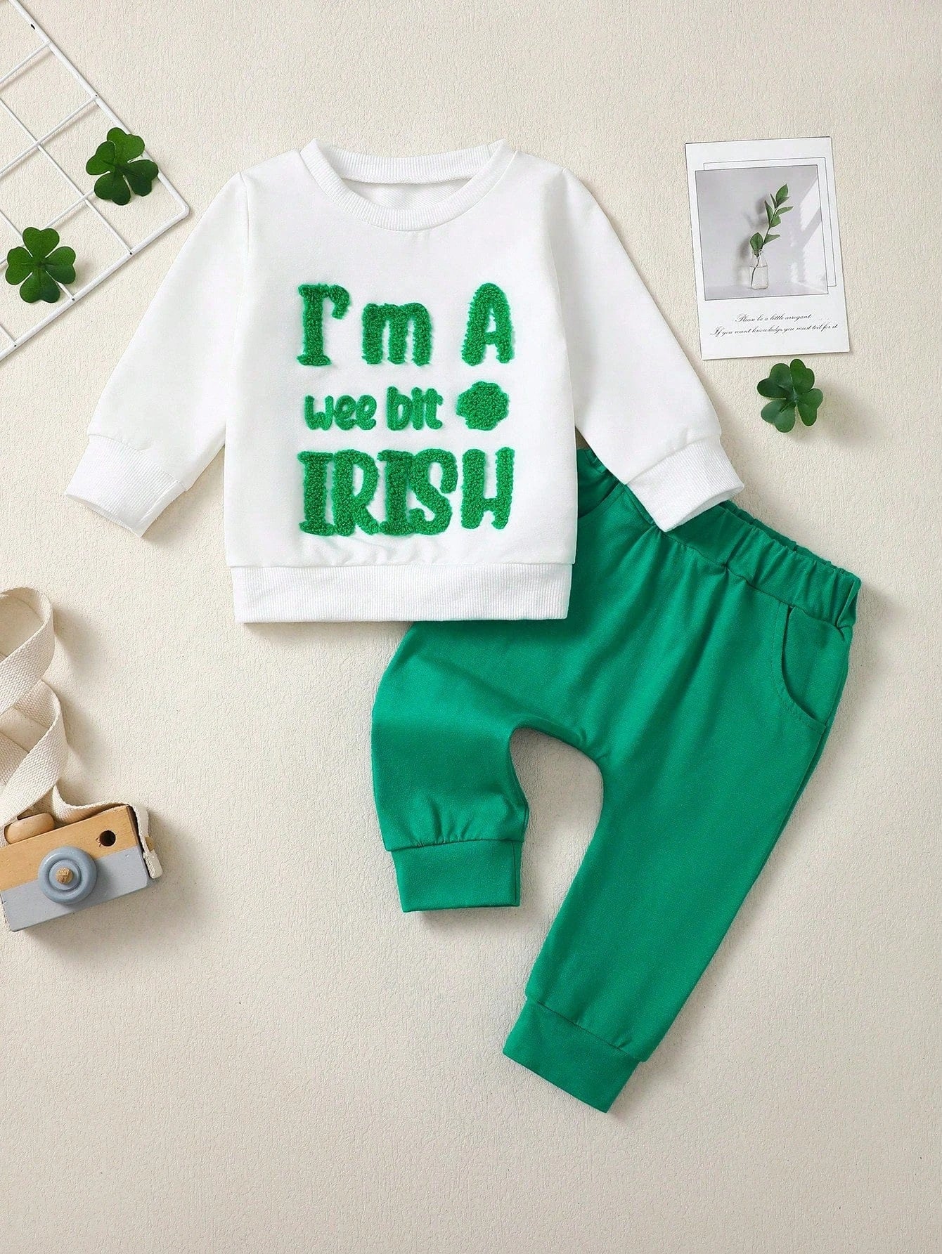 Adorable St. Patrick's Day Outfit for Babies