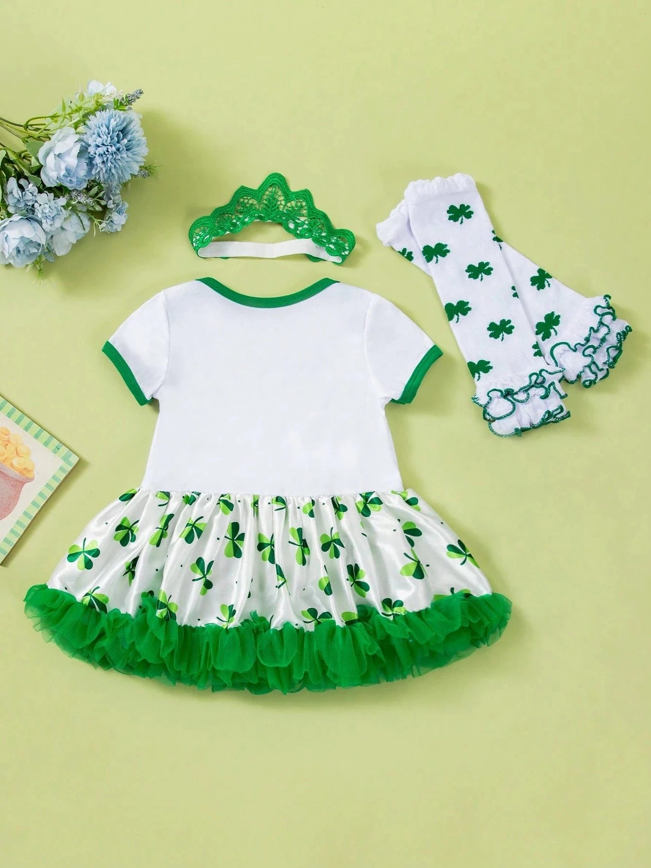 Adorable St. Patrick's Day Outfit Set for Baby Girls