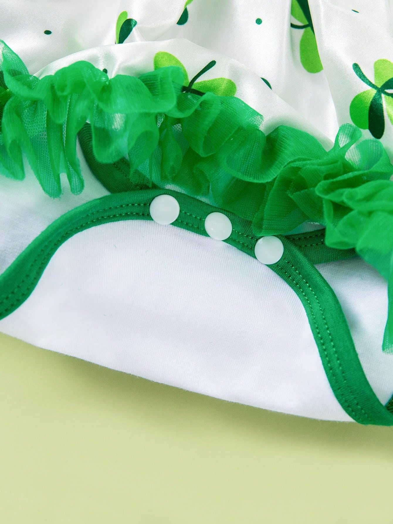 Adorable St. Patrick's Day Outfit Set for Baby Girls