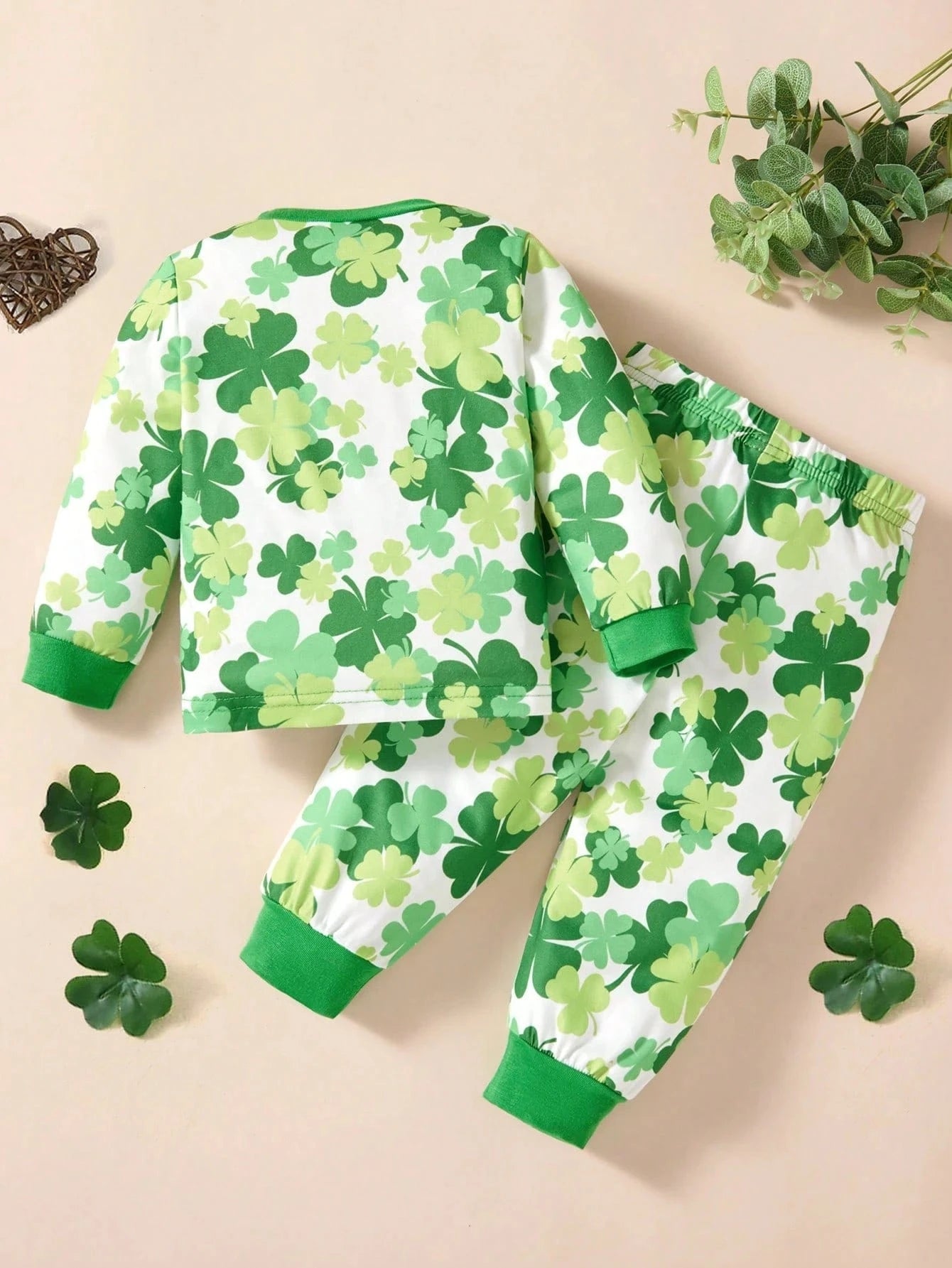 Adorable St. Patrick's Day Outfit for Active Babies