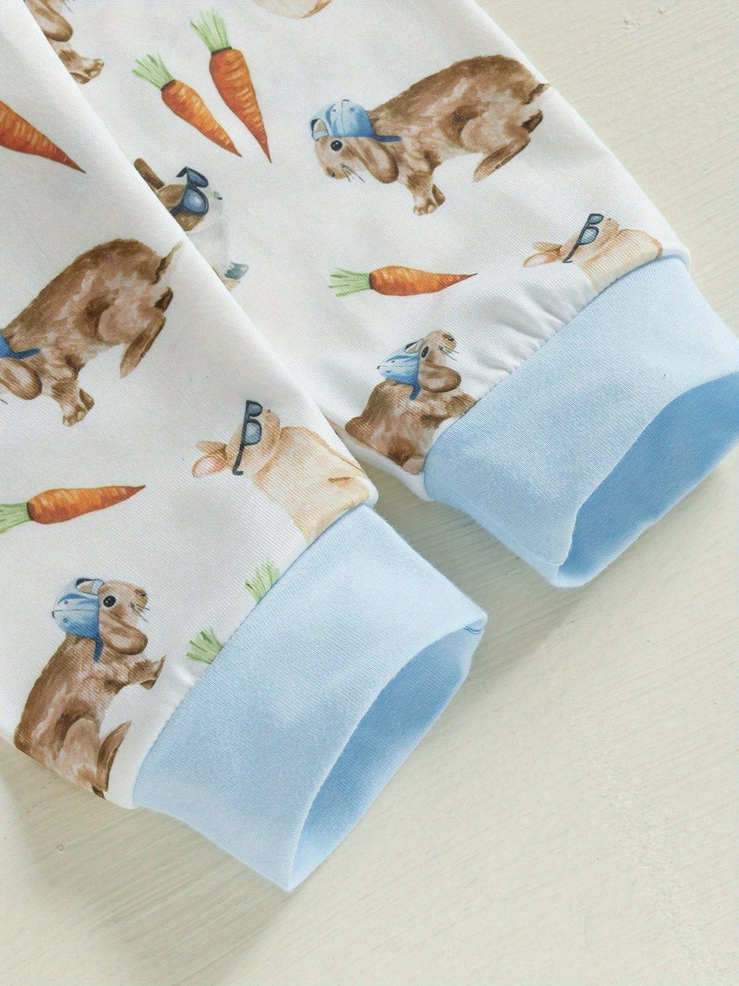 Charming Baby Easter Outfit: Bunny Romper Set