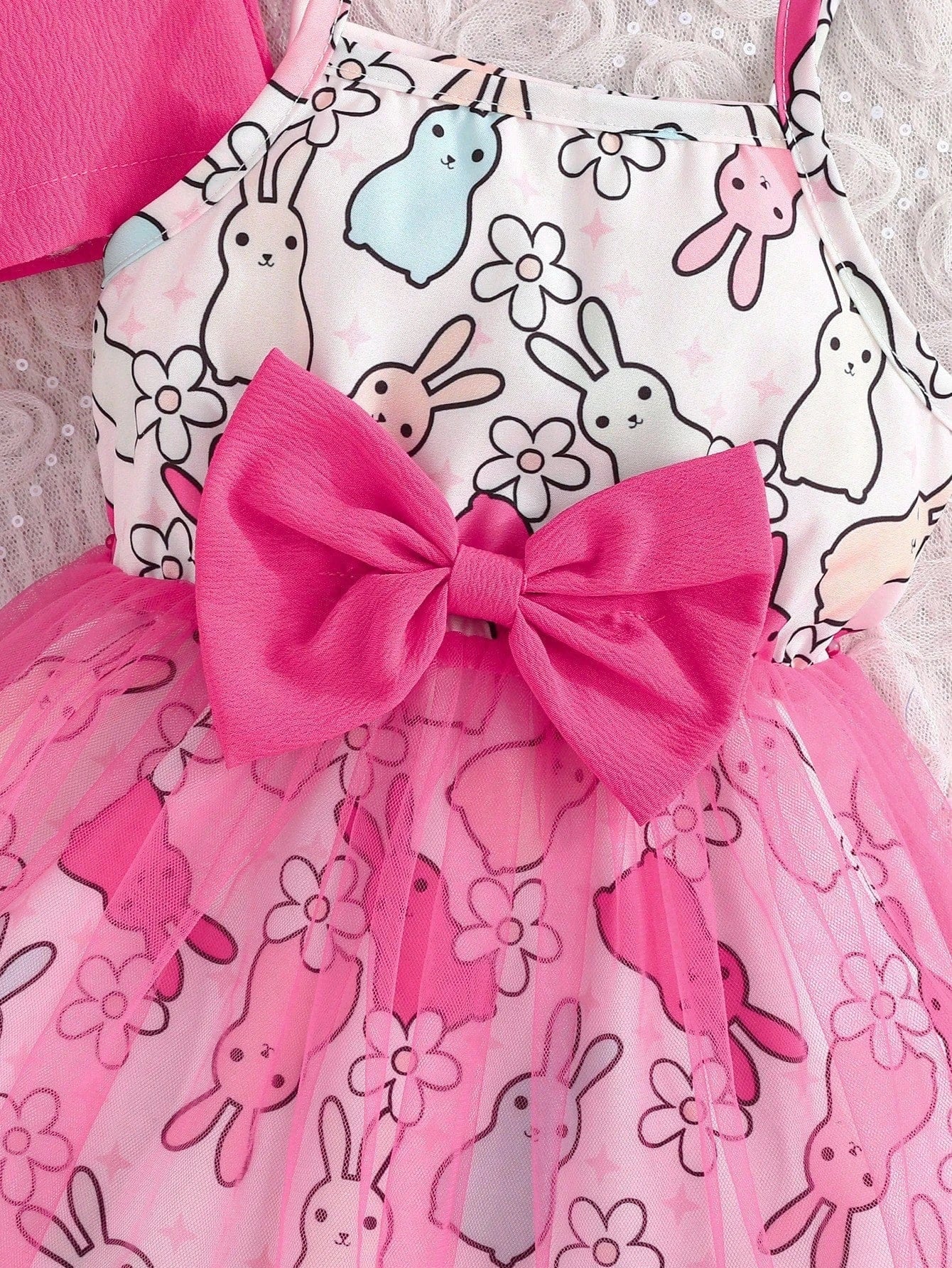 Adorable Baby Easter Outfit: Cardigan & Dress Set