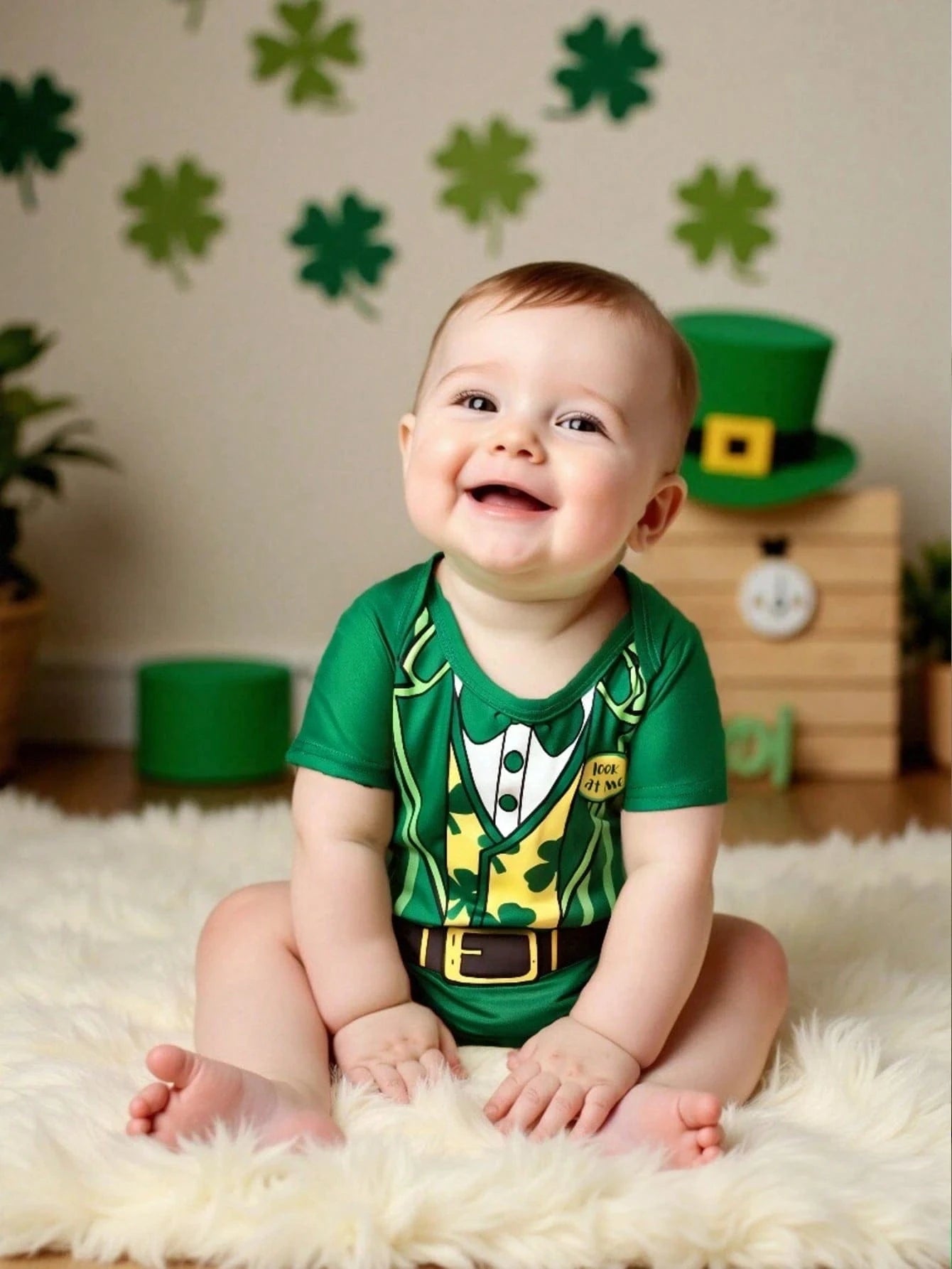 Adorable St. Patrick's Day Outfit for Boys