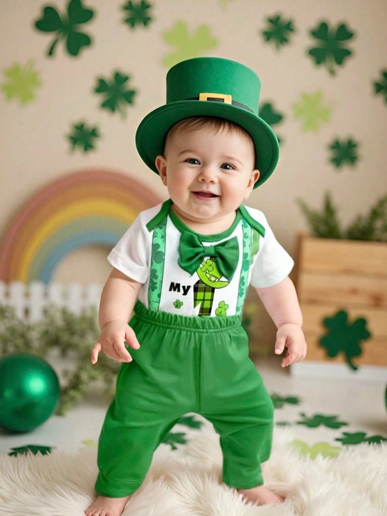 Adorable St. Patrick's Day Outfit Set for Kids