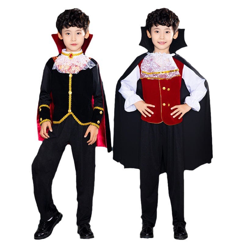 Vampire Costume Kids Boy Prince Alexander