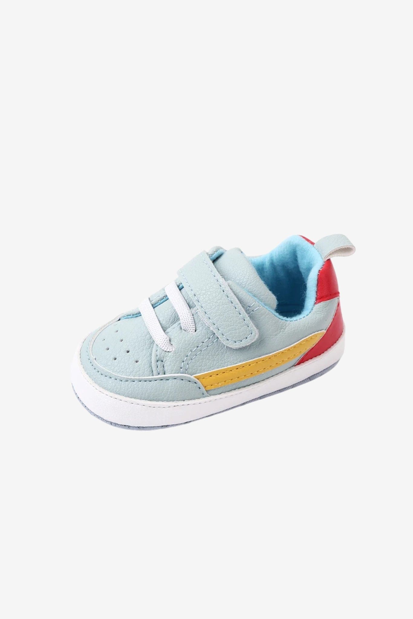Baby Pre-Walker Shoes – Soft Sole Faux Leather Sneakers