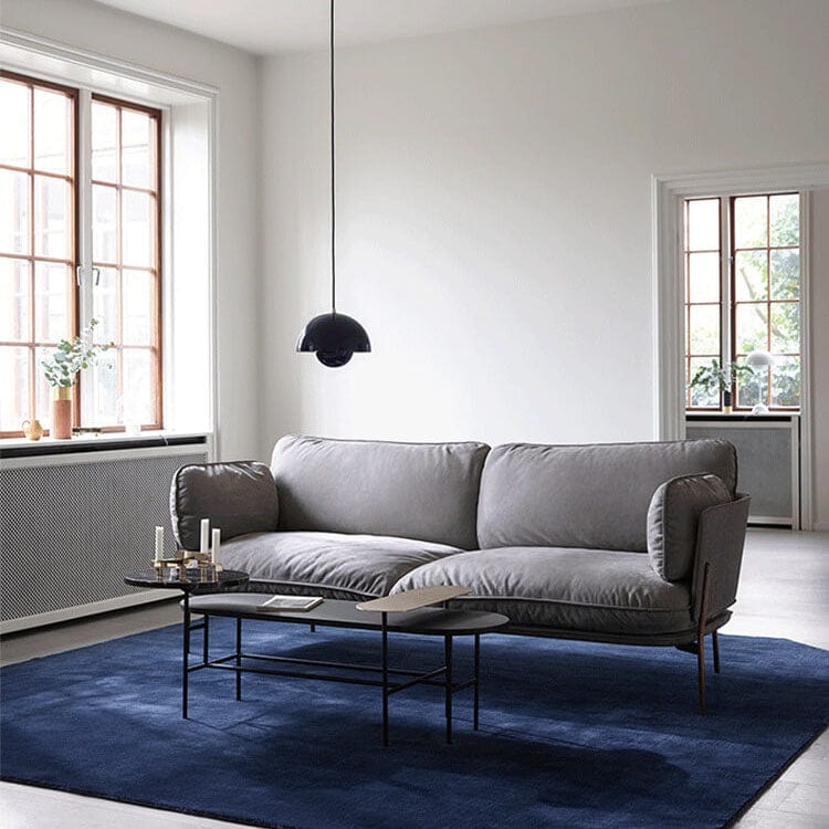 Nordic Macaron 1-Light Pendant Light - Elegant Semicircle Design