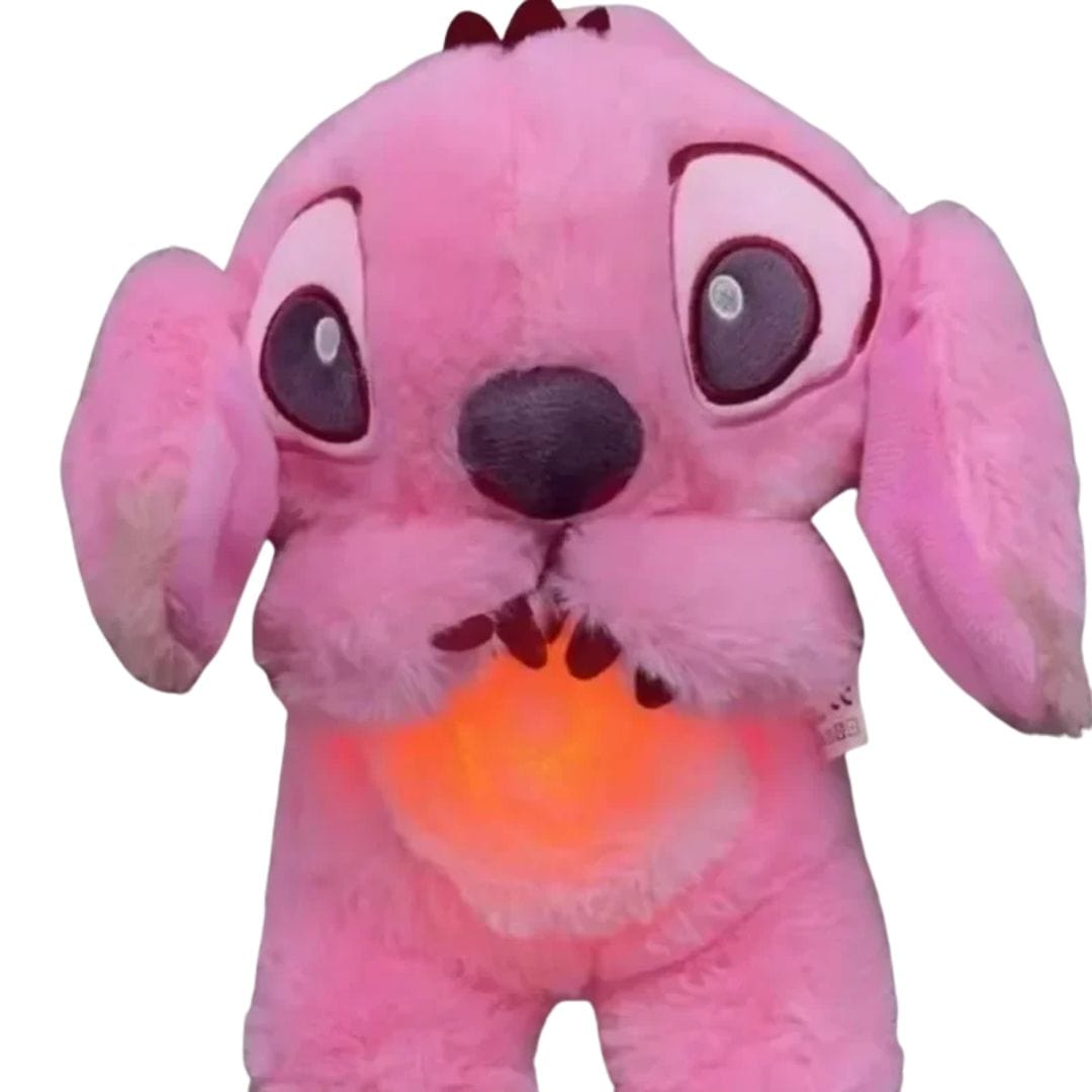 Stitch Plush Sleep Companion – Soothing Light & Sound
