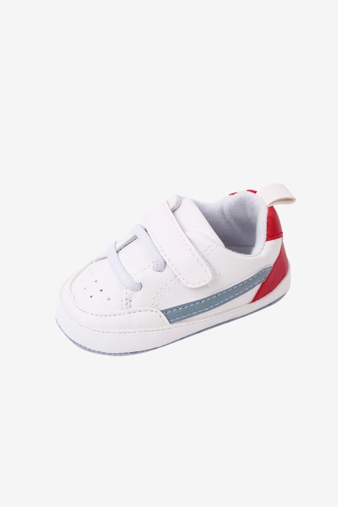 Baby Pre-Walker Shoes – Soft Sole Faux Leather Sneakers