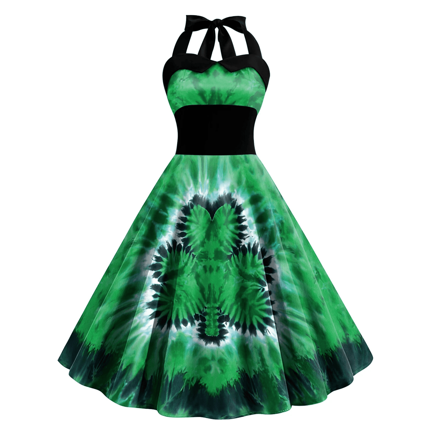 Leprechaun Costume - Women's Halterneck St. Patrick's Day Dress