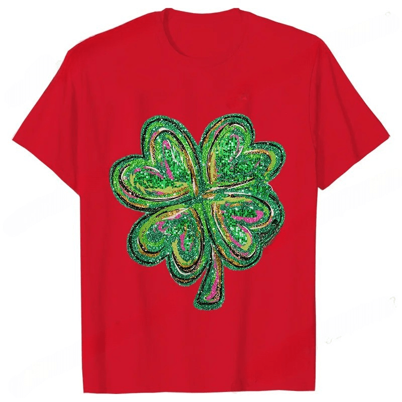 Glittery Irish Luck T-Shirt St. Patrick’s Day