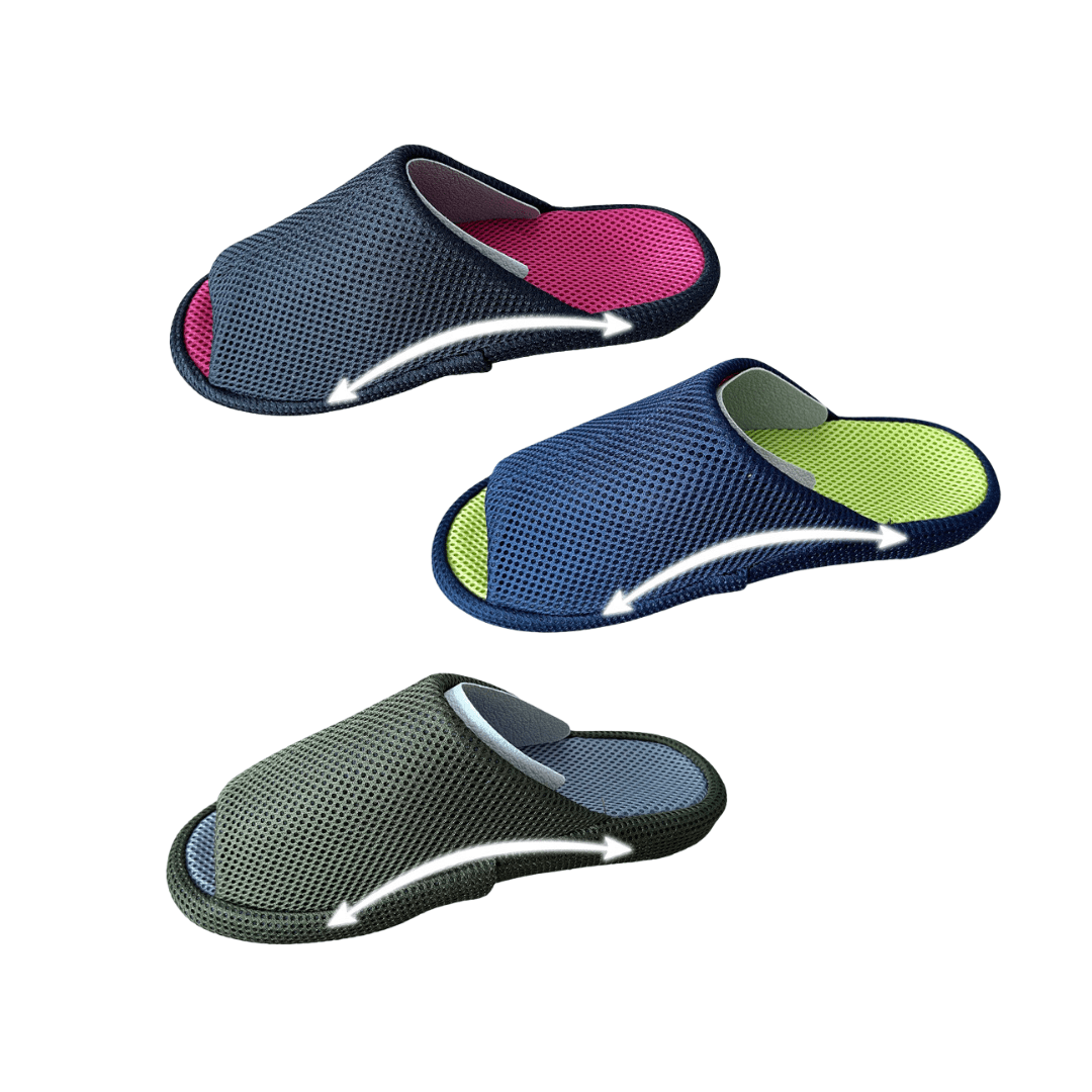 Slippers with 3D Arch Support for Indoor Comfort