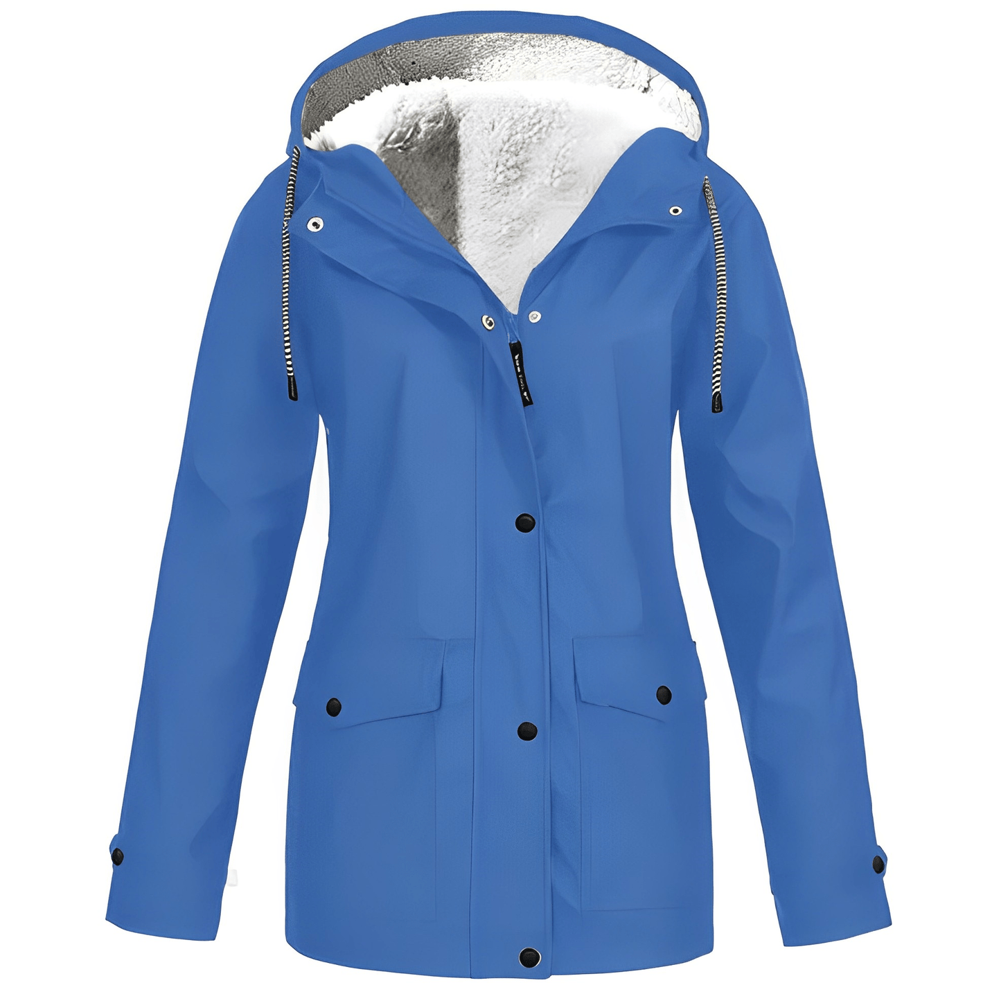Regine Fleece-Lined Rain Jacket: Stylish Warmth