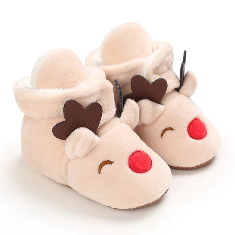 CUDDLETOES – Cozy Winter Booties for Babies with Anti-Slip Soft Sole