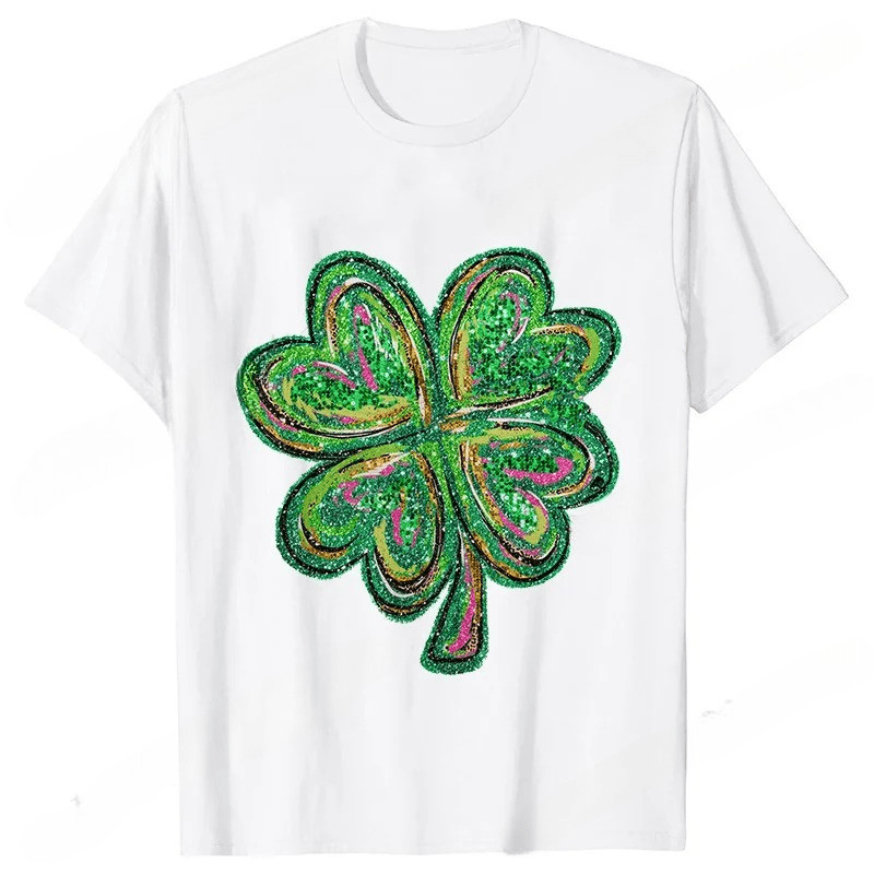 Glittery Irish Luck T-Shirt St. Patrick’s Day