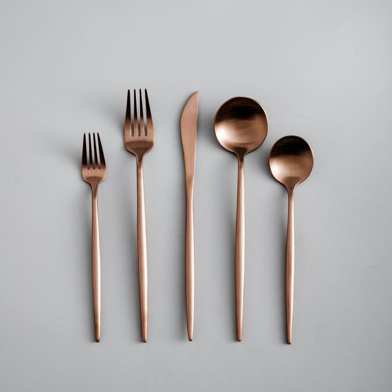 Elegant Minimalist 20-Piece Stainless Steel Cutlery Set