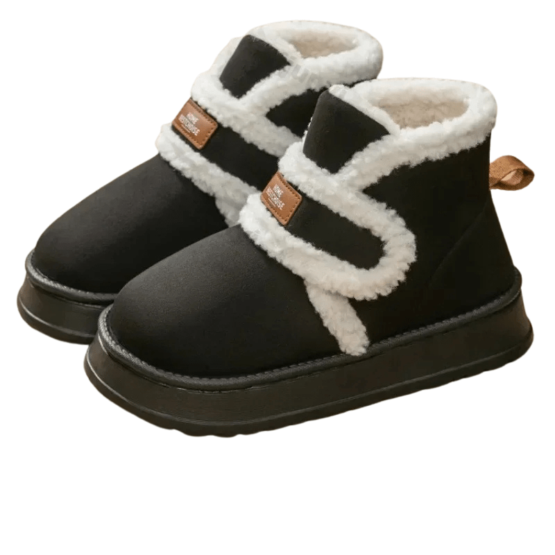 Snow Boots Women Plush Thick Soles