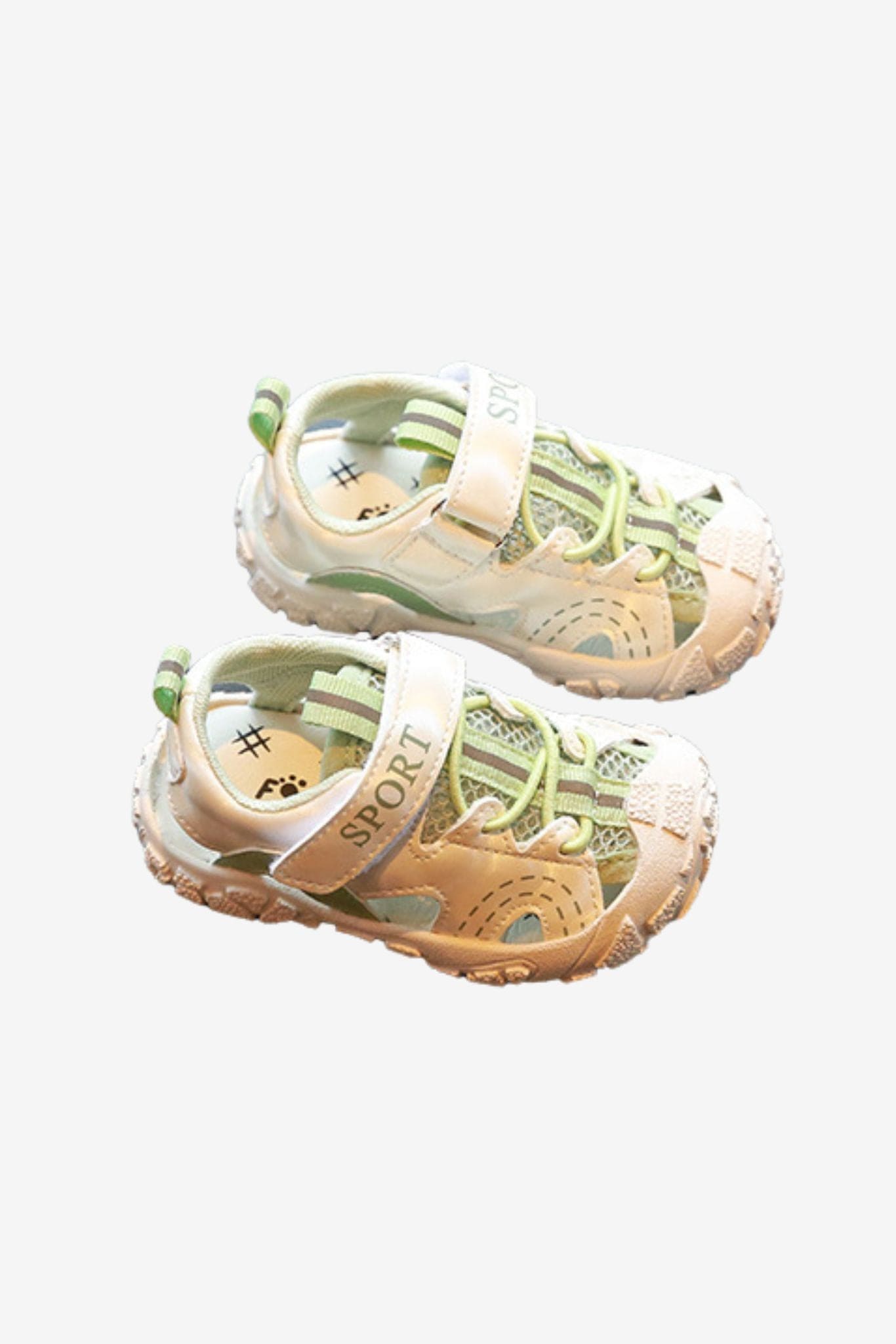 Kids Breathable Mesh Sandals – Lightweight Non-Slip Shoes