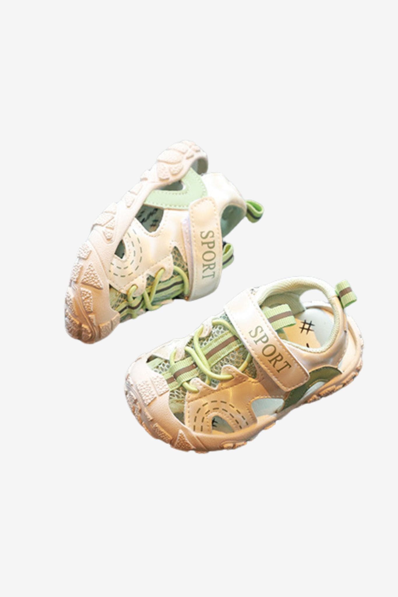 Kids Breathable Mesh Sandals – Lightweight Non-Slip Shoes