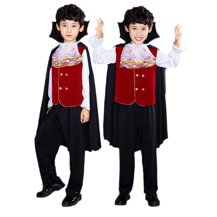 Vampire Costume Kids Boy Prince Alexander