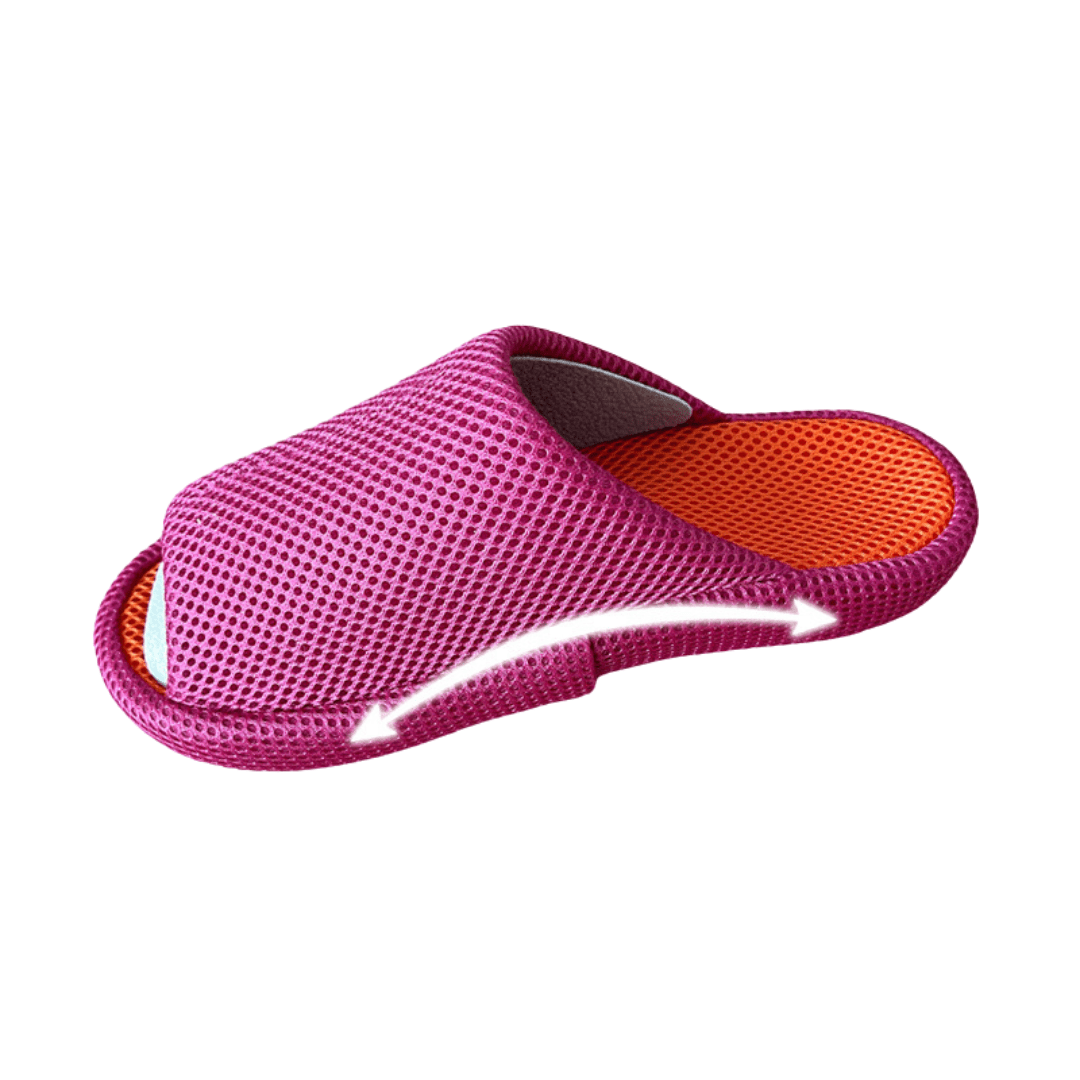 Slippers with 3D Arch Support for Indoor Comfort