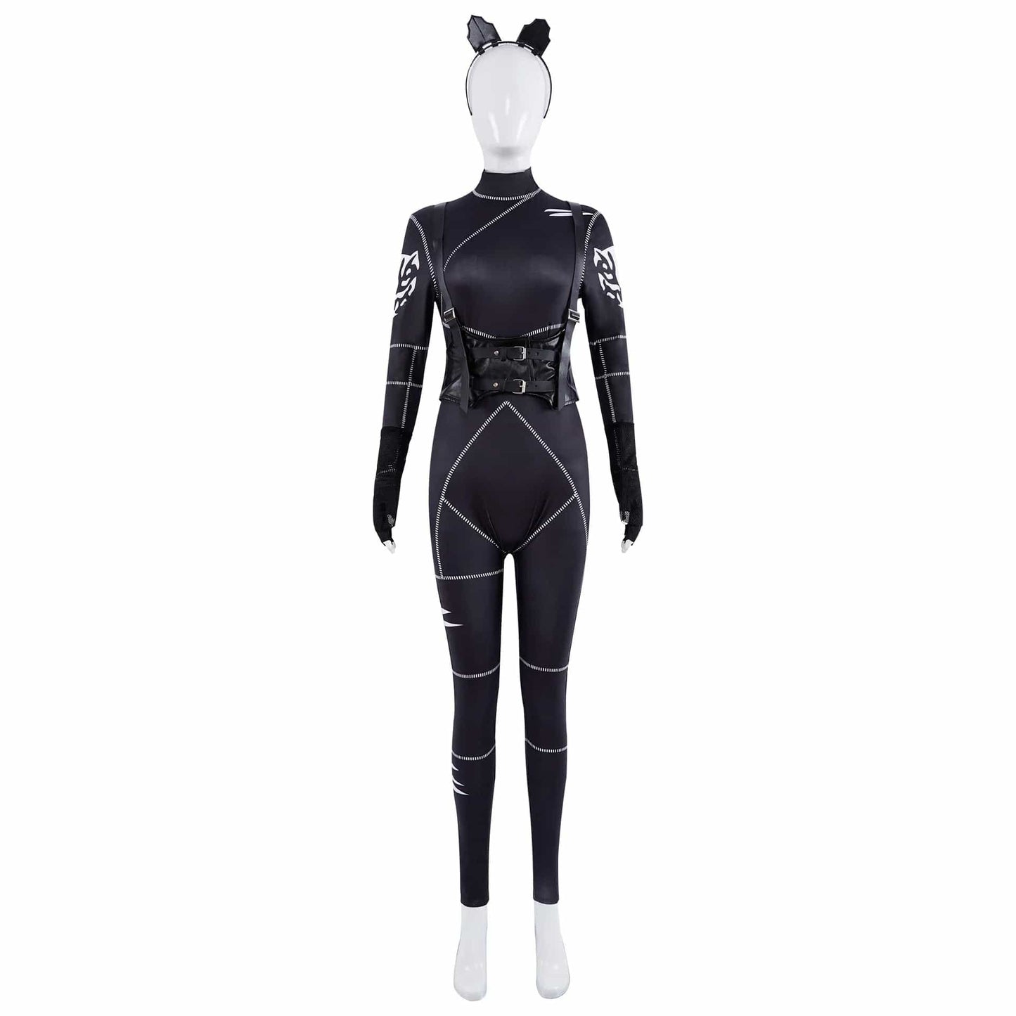 Wednesday Addams Costume Black Wednesday Addams Jumpsuit