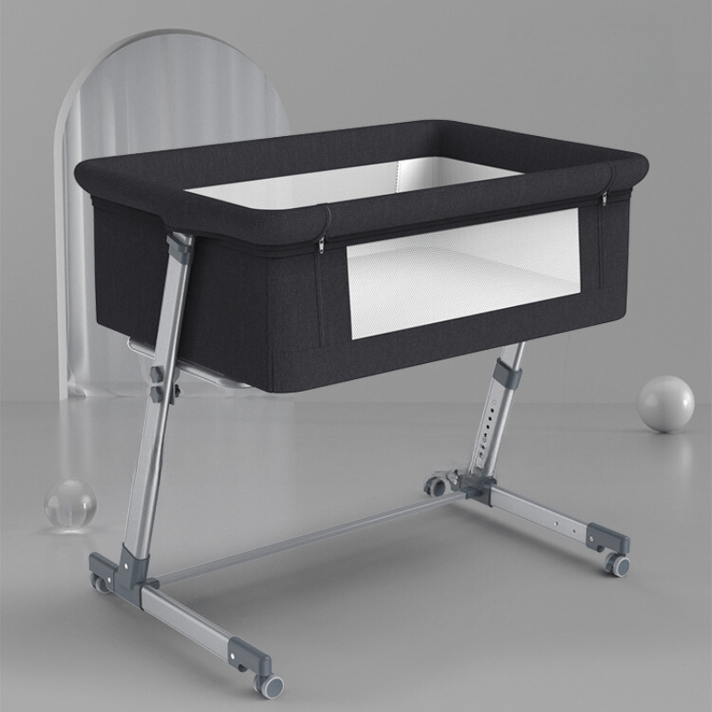 Portable Baby Bassinet with Adjustable Height