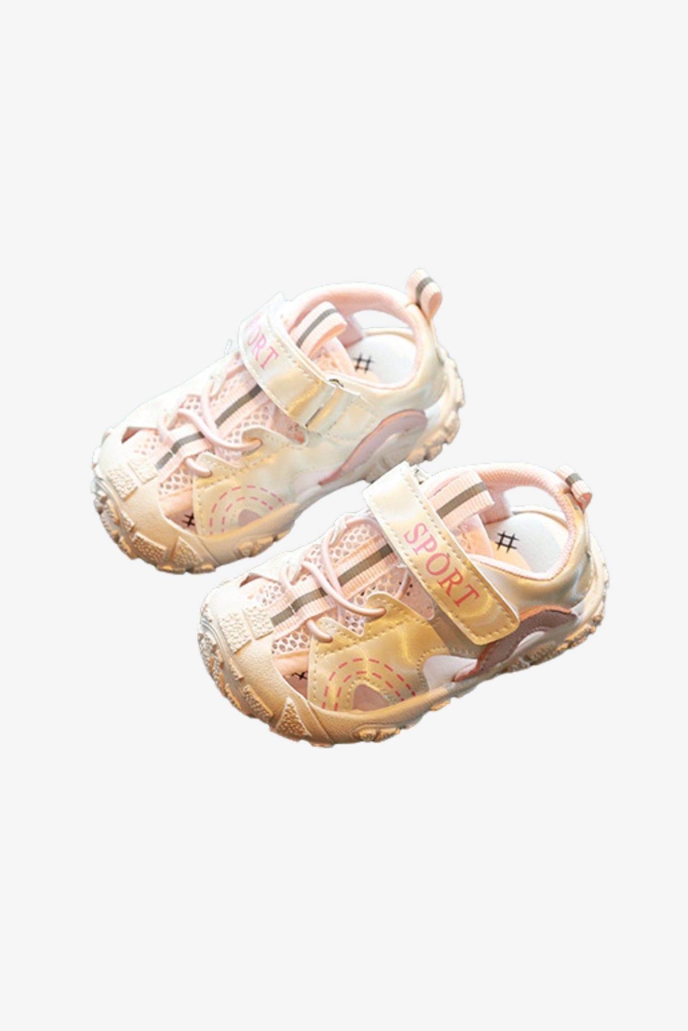 Kids Breathable Mesh Sandals – Lightweight Non-Slip Shoes