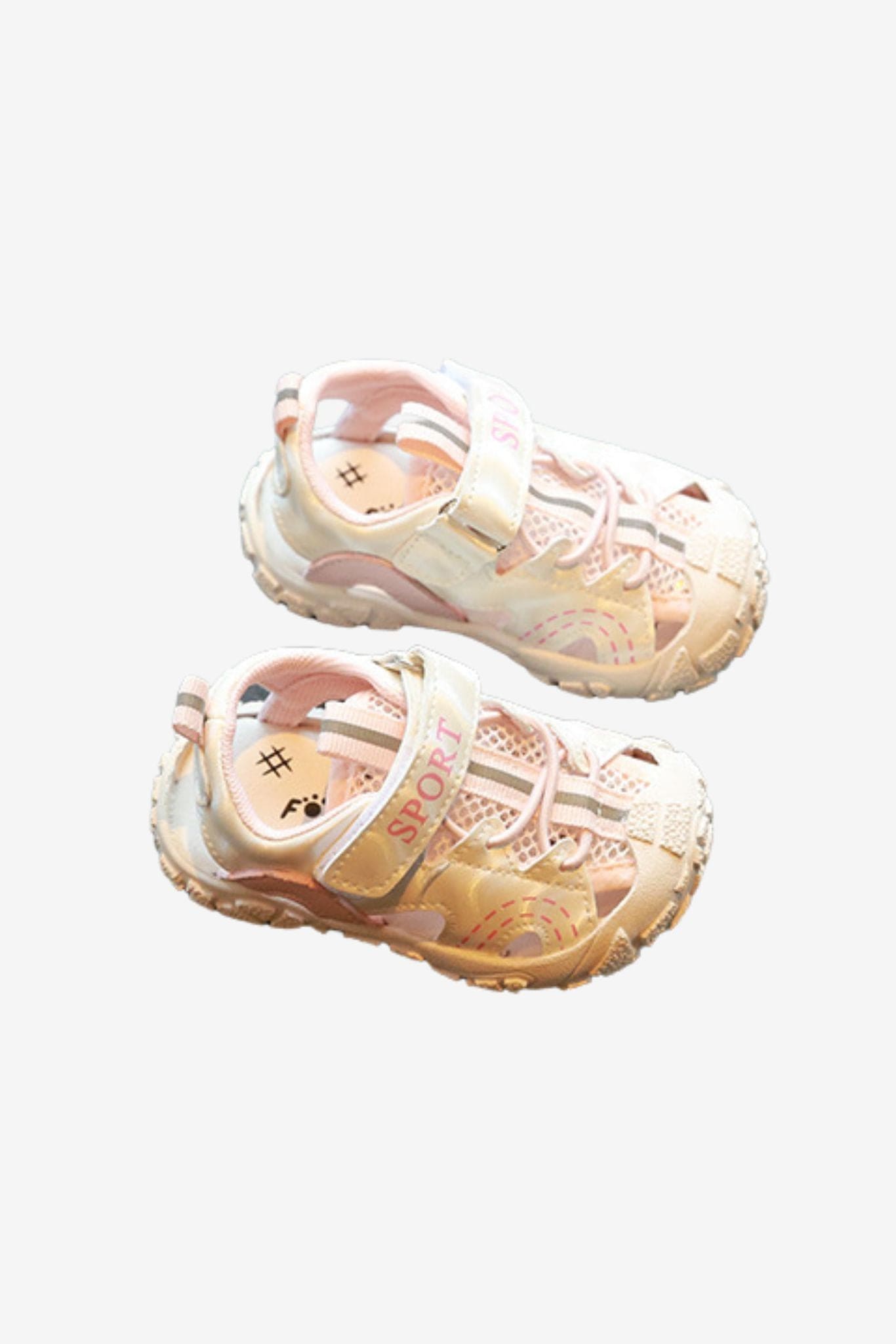 Kids Breathable Mesh Sandals – Lightweight Non-Slip Shoes