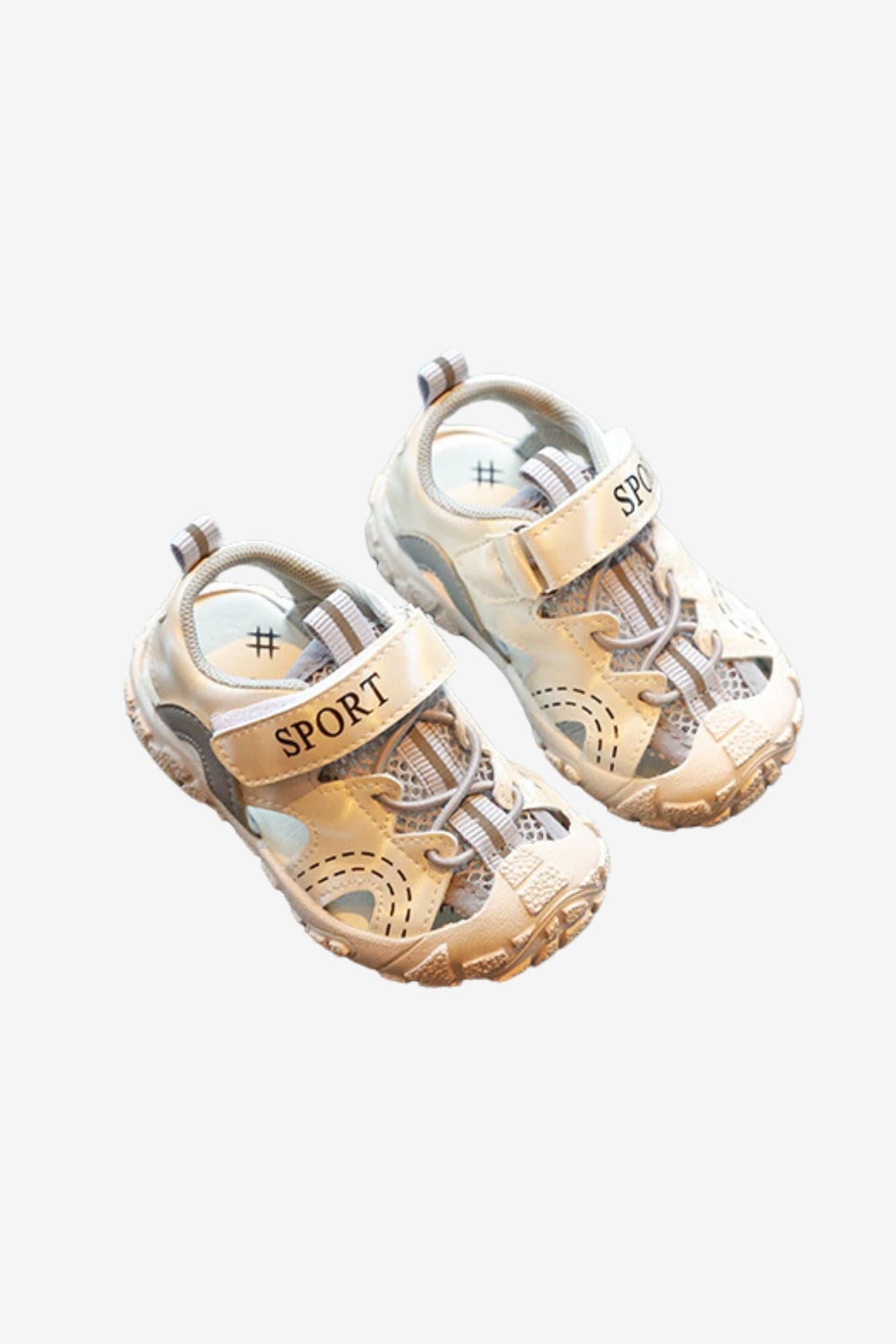 Kids Breathable Mesh Sandals – Lightweight Non-Slip Shoes