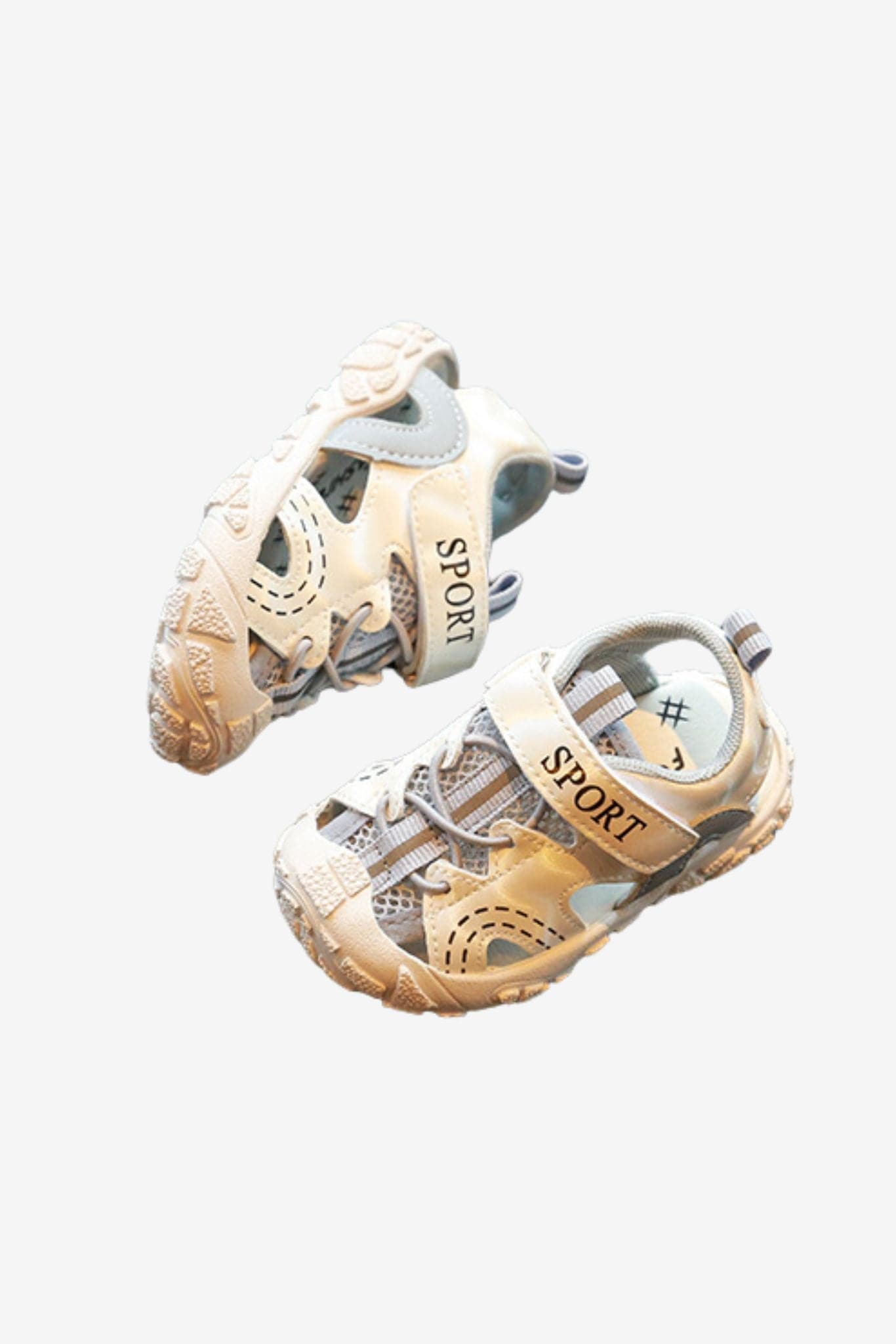 Kids Breathable Mesh Sandals – Lightweight Non-Slip Shoes