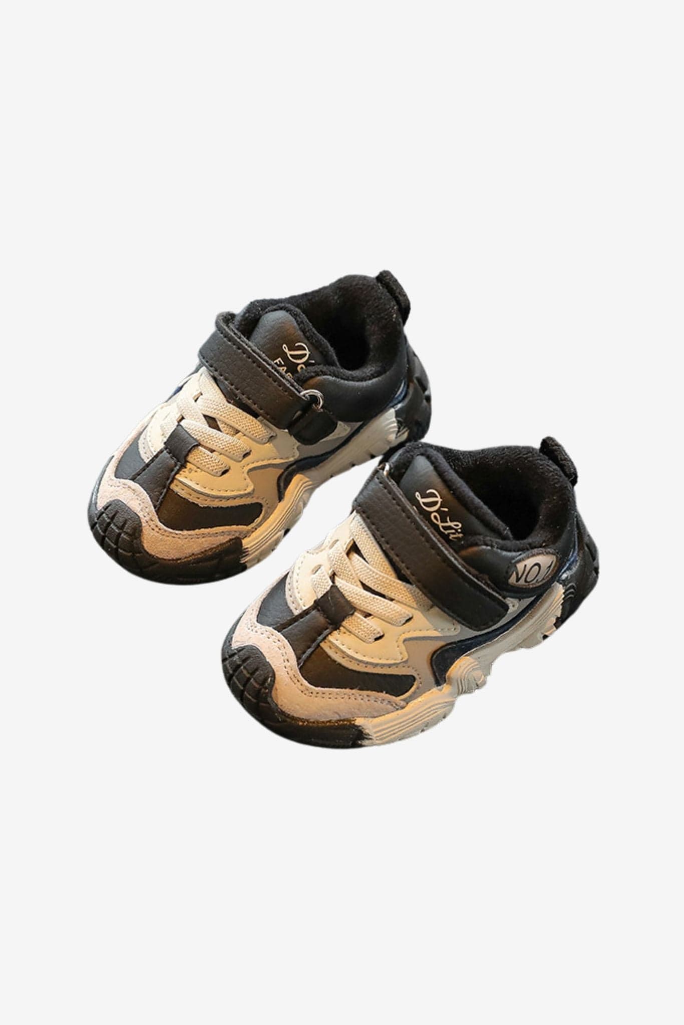 Fleece-Lined Toddler Sneakers – Non-Slip Warm Shoes