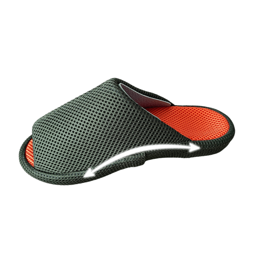 Slippers with 3D Arch Support for Indoor Comfort
