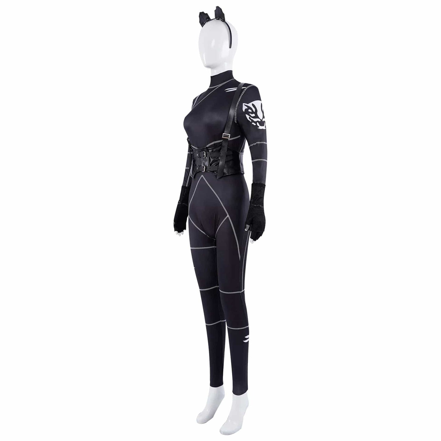 Wednesday Addams Costume Black Wednesday Addams Jumpsuit