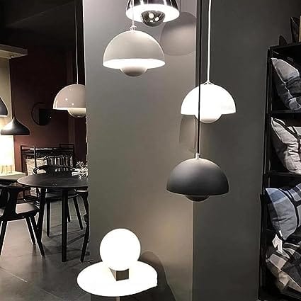 Nordic Macaron 1-Light Pendant Light - Elegant Semicircle Design