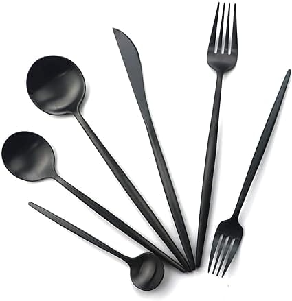 Elegant 36-Piece Minimalist Cutlery Set