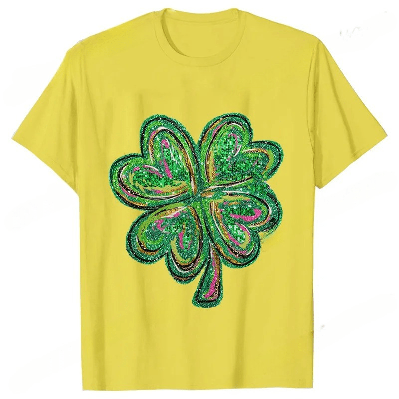 Glittery Irish Luck T-Shirt St. Patrick’s Day
