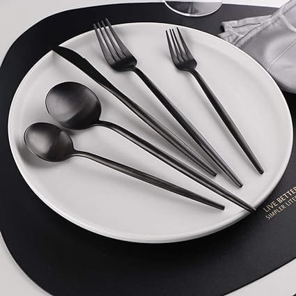 Elegant 36-Piece Minimalist Cutlery Set