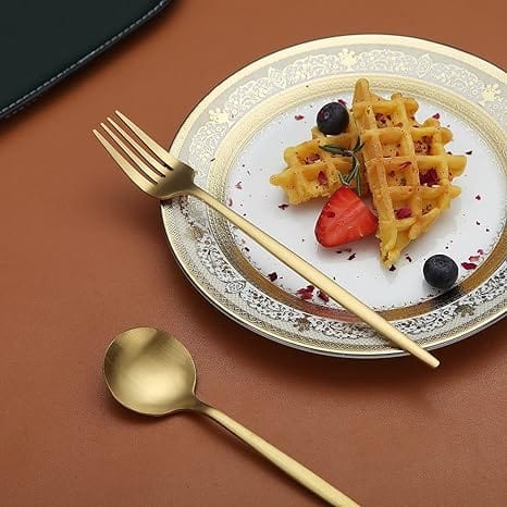 Elegant Minimalist 20-Piece Stainless Steel Cutlery Set