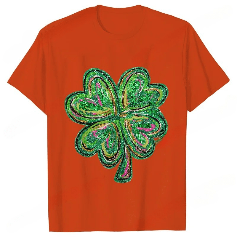 Glittery Irish Luck T-Shirt St. Patrick’s Day