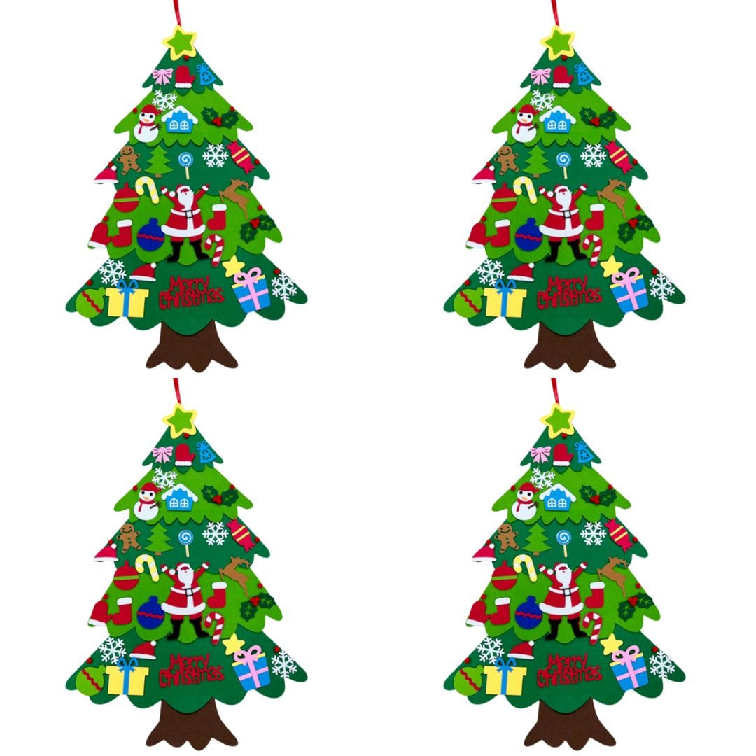 Festive Fun Felt Christmas Tree