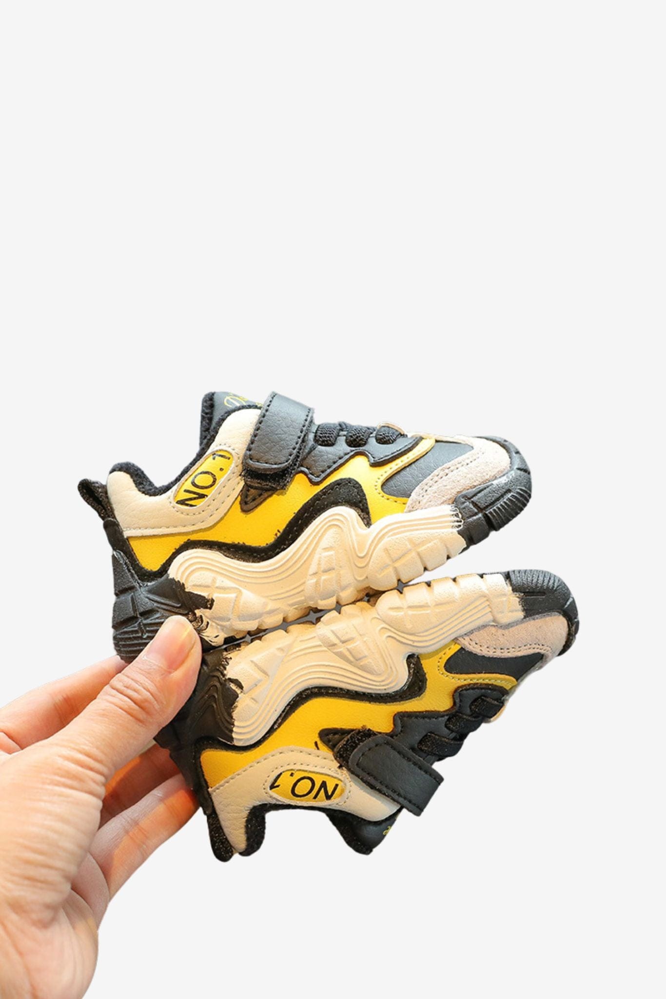 Fleece-Lined Toddler Sneakers – Non-Slip Warm Shoes